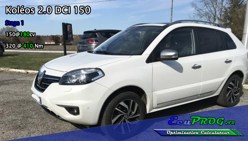 Koleos 2.0 DCI 150 Stage 1