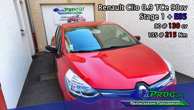 Renault Clio 0.9 Tce 90cv 2013 E85 +STAGE 1