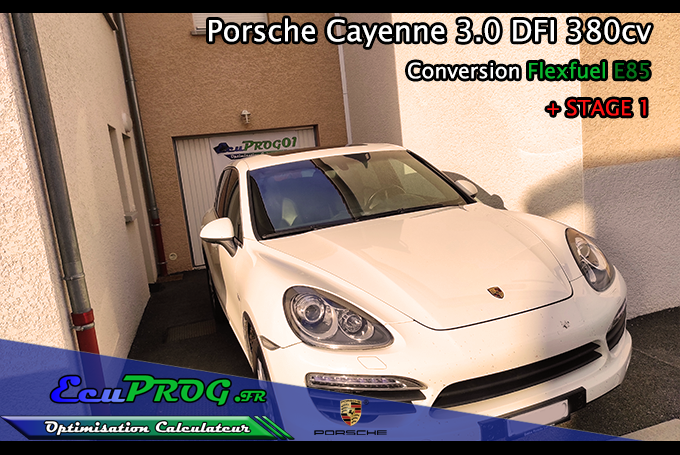 Porsche Cayenne 3.0DFI 380cv FLEXFUEL + STAGE 1