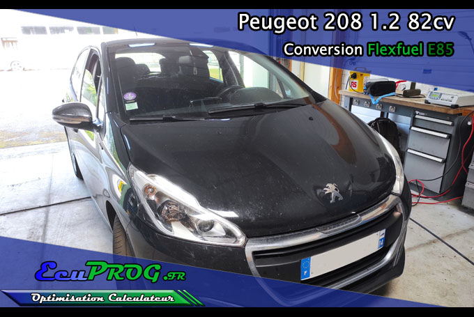 PEUGEOT 208 1.2 82cv FLEXFUEL E85