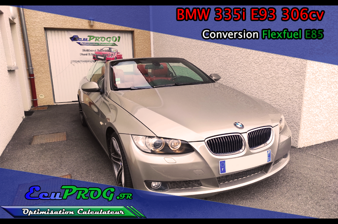 BMW 335i E93 Cab 306cv FLEXFUEL E85