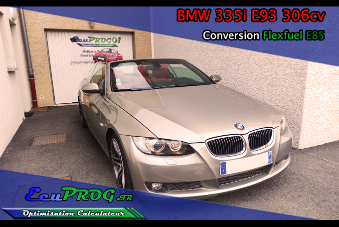 BMW 335i E93 Cab 306cv FLEXFUEL E85