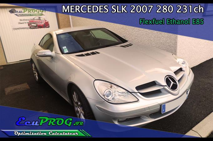 Mercedes SLK 2007 231cv V6 FLEXFUEL E85
