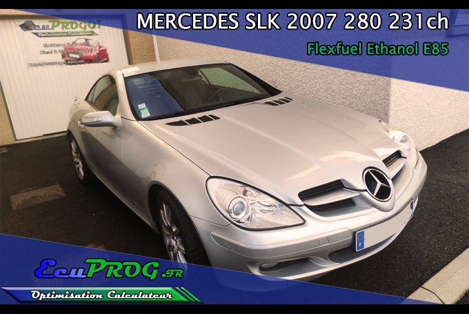 Mercedes SLK 2007 231cv V6 FLEXFUEL E85