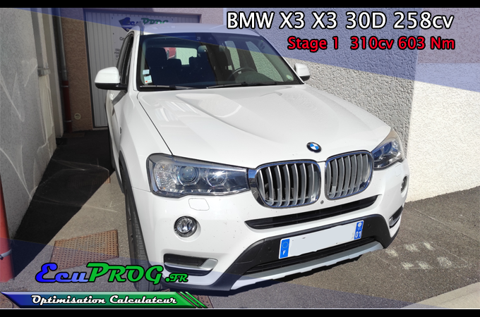 BMW X3 258 Cv STAGE 1