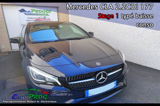 Mercedes CLA 2.2 CDI 177 Stage 1 & Conso