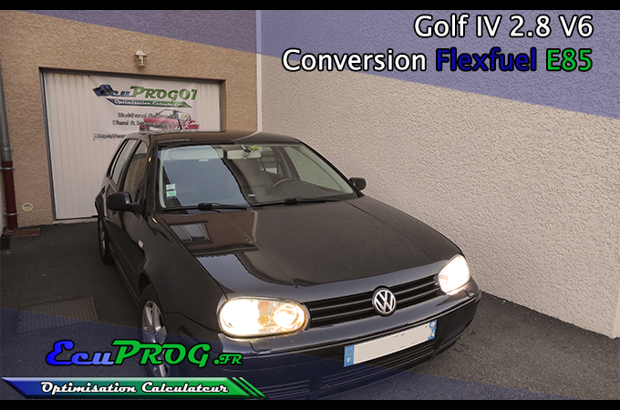 Volkswagen Golf IV (4) 2.8 V6 205 cv Flexfuel E85