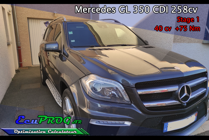 Mercedes GL 350cdi 258cv Stage 1