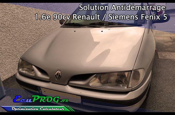 Solution Antidémarrage 1.6e Renault Mégane IMMO OFF / Siemens Fénix 5