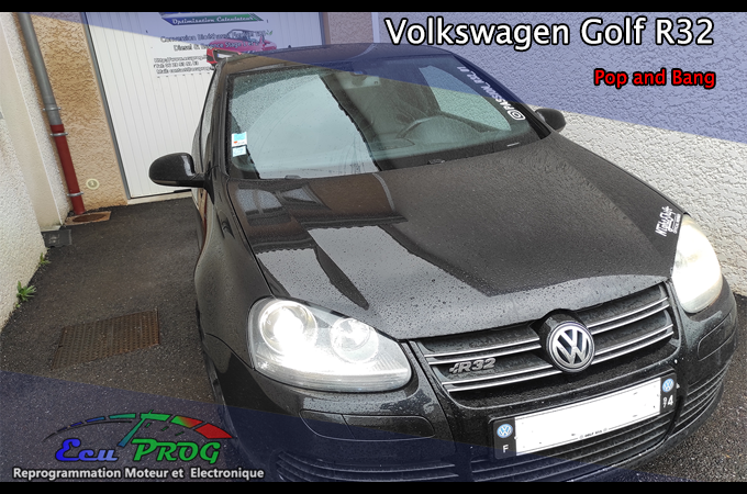 Volkswagen Golf R32 – Pop and Bang