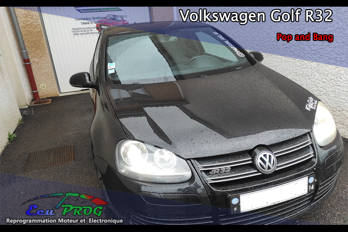 Volkswagen Golf R32 – Pop and Bang