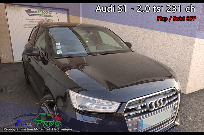 Audi S1 – 2.0 tsi Volet admission P2014 P2015