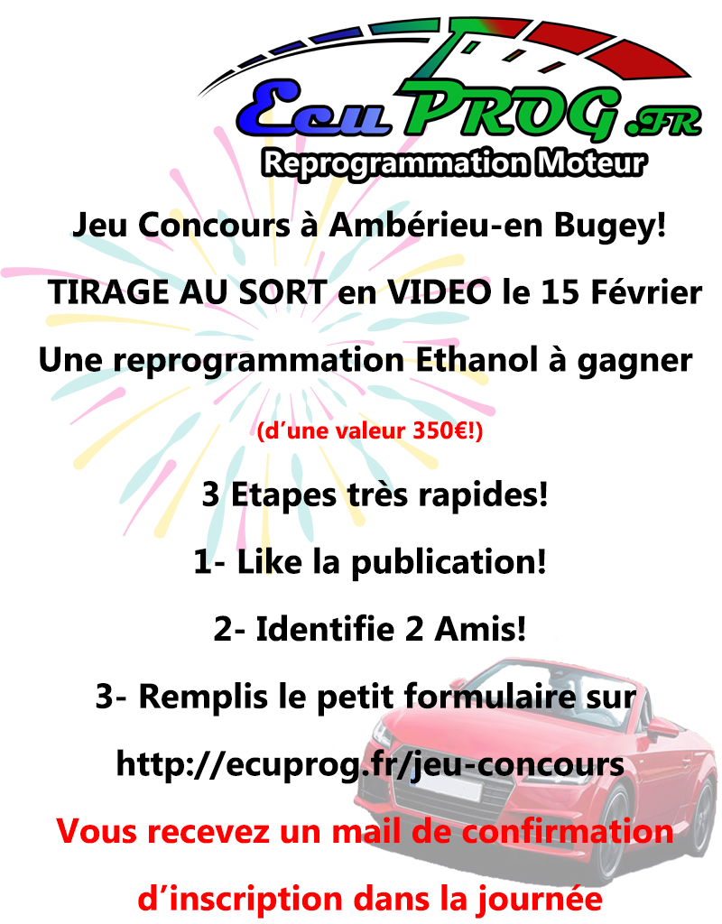 Jeu concours une reprogrammation OFFERTE