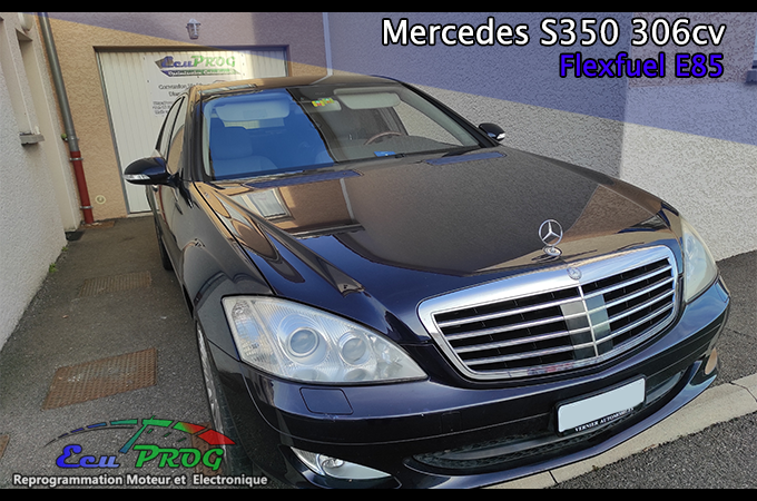 Mercedes S350 V6 304cv Flexfuel E85