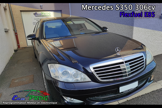 Mercedes S350 V6 304cv Flexfuel E85