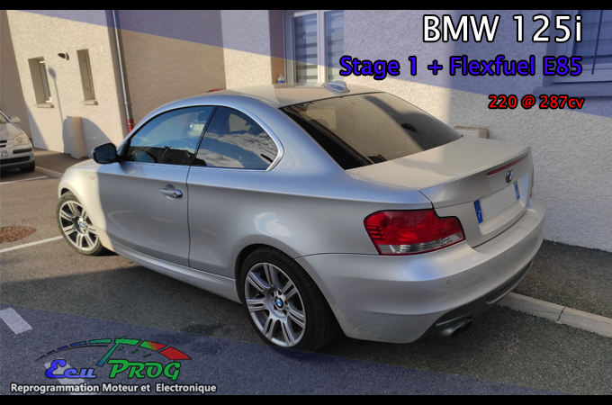BMW 125i Stage 1 + E85