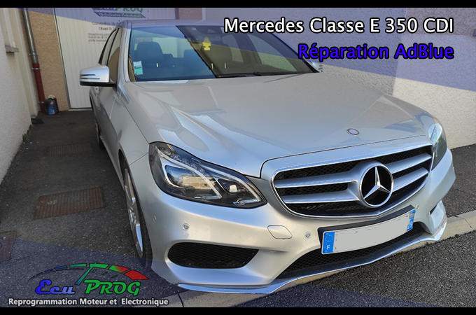 Mercedes Classe E problème AdBlue