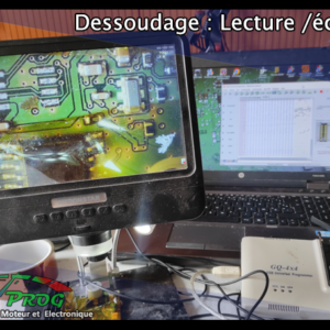 Lecture EEPROM 29F400 par dessoudage