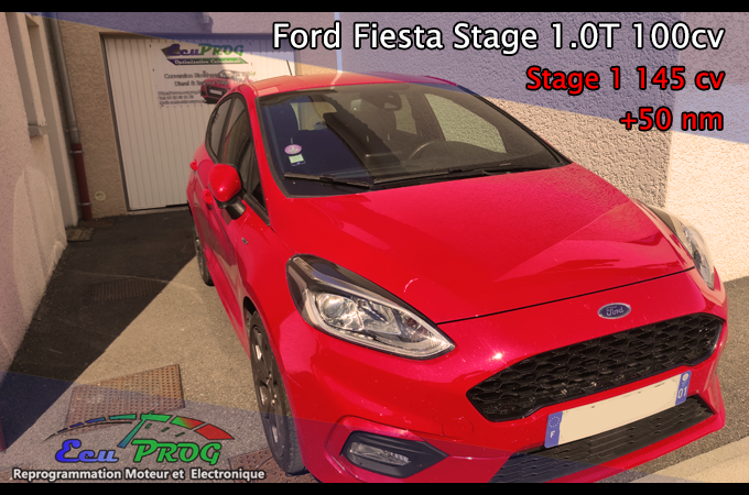 FORD Fiesta 1.0T 100cv Stage 1