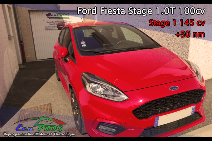 FORD Fiesta 1.0T 100cv Stage 1