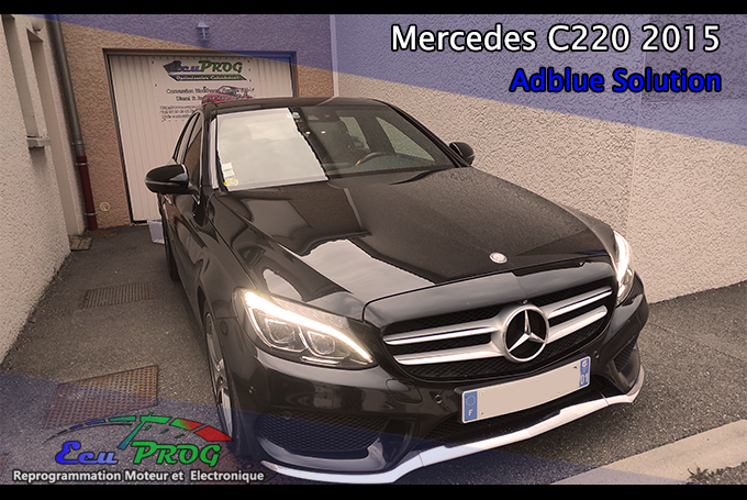 Mercedes Classe C220 problème AdBlue - EcuPROG