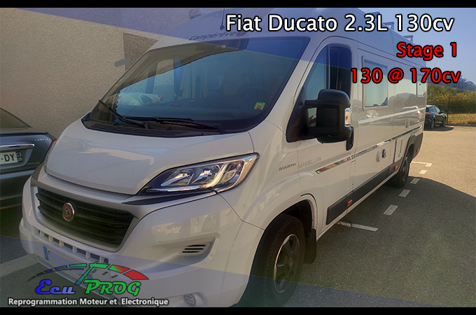 Camping Car Fiat Ducato 2.3 130cv Stage 1