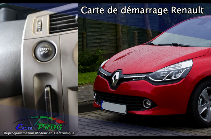 Carte de démarrage pour Renault