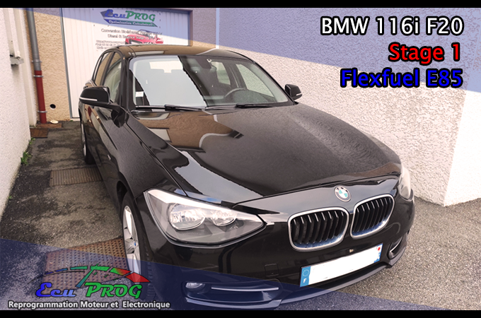 Bmw 116i F20 Stage 1 + Ethanol Flexfuel E85