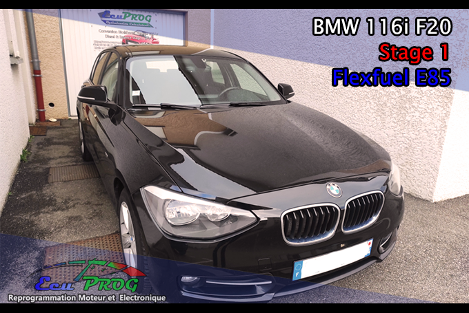 Bmw 116i F20 Stage 1 + Ethanol Flexfuel E85