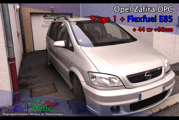 Opel Zafira OPC 2.0T 200cv Stage 1 + Flexfuel E85