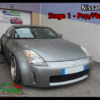 350z Popan and bang flammes Stage 1