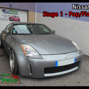 Nissan 350Z 280 cv Stage 1 – Pop and bang Flammes 🔥🔥