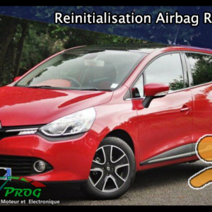 Calculateur Airbag SRS Clio 4 / Réinitialisation