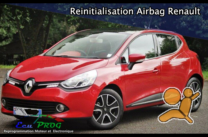 Calculateur Airbag SRS Clio 4 / Réinitialisation