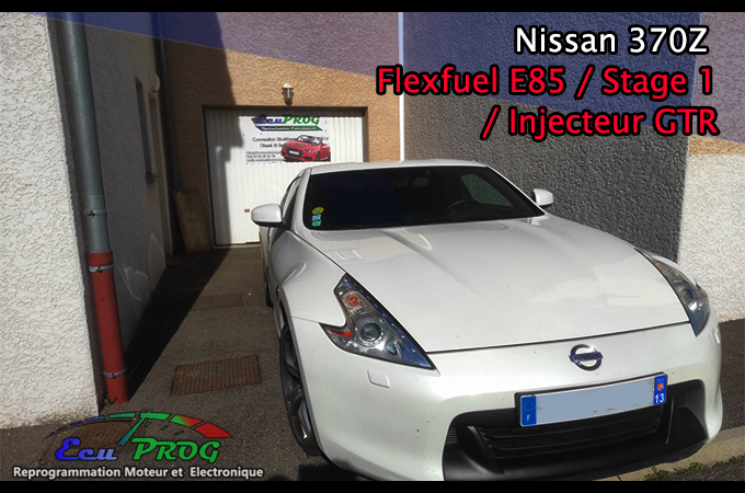 Nissan 370Z  Ethanol Flexfuel E85/Stage 1