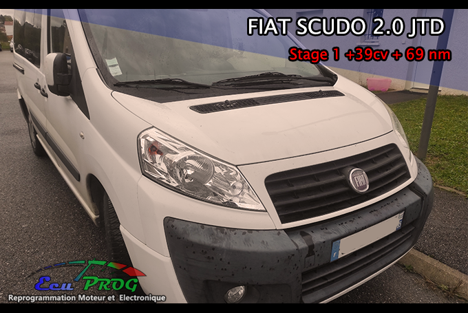 Fiat Scudo 2.0 JTD 120 Stage 1
