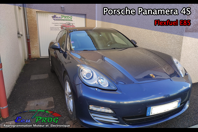Porsche Panamera 4S – Flexfuel E85