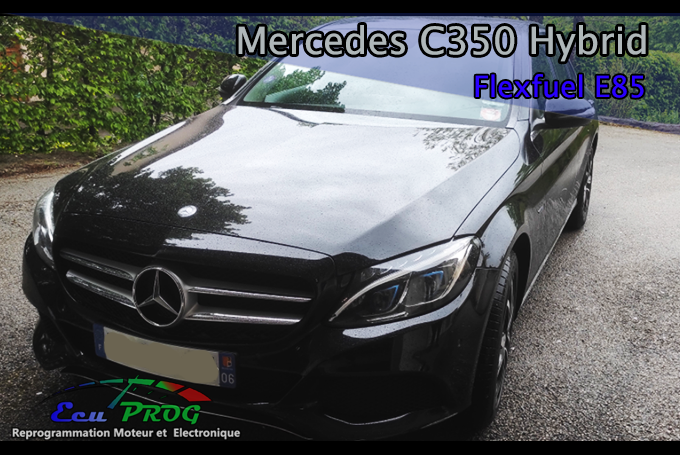 Mercedes C350 Hybride Flexfuel Ethanol E85