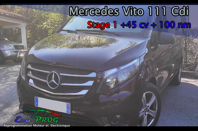Mercedes Vito 111 CDI Stage 1