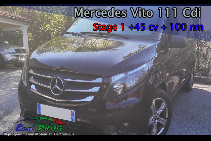 Mercedes Vito 111 CDI Stage 1