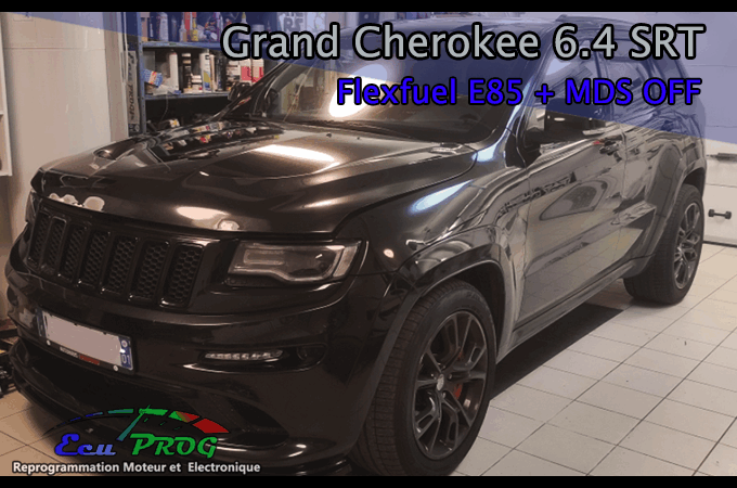 Jeep Grand Cherokee 6.4 SRT 470cv – Flexfuel E85+ Désactivation MDS