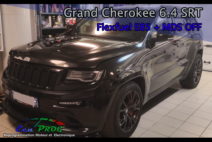 Jeep Grand Cherokee 6.4 SRT 470cv – Flexfuel E85+ Désactivation MDS