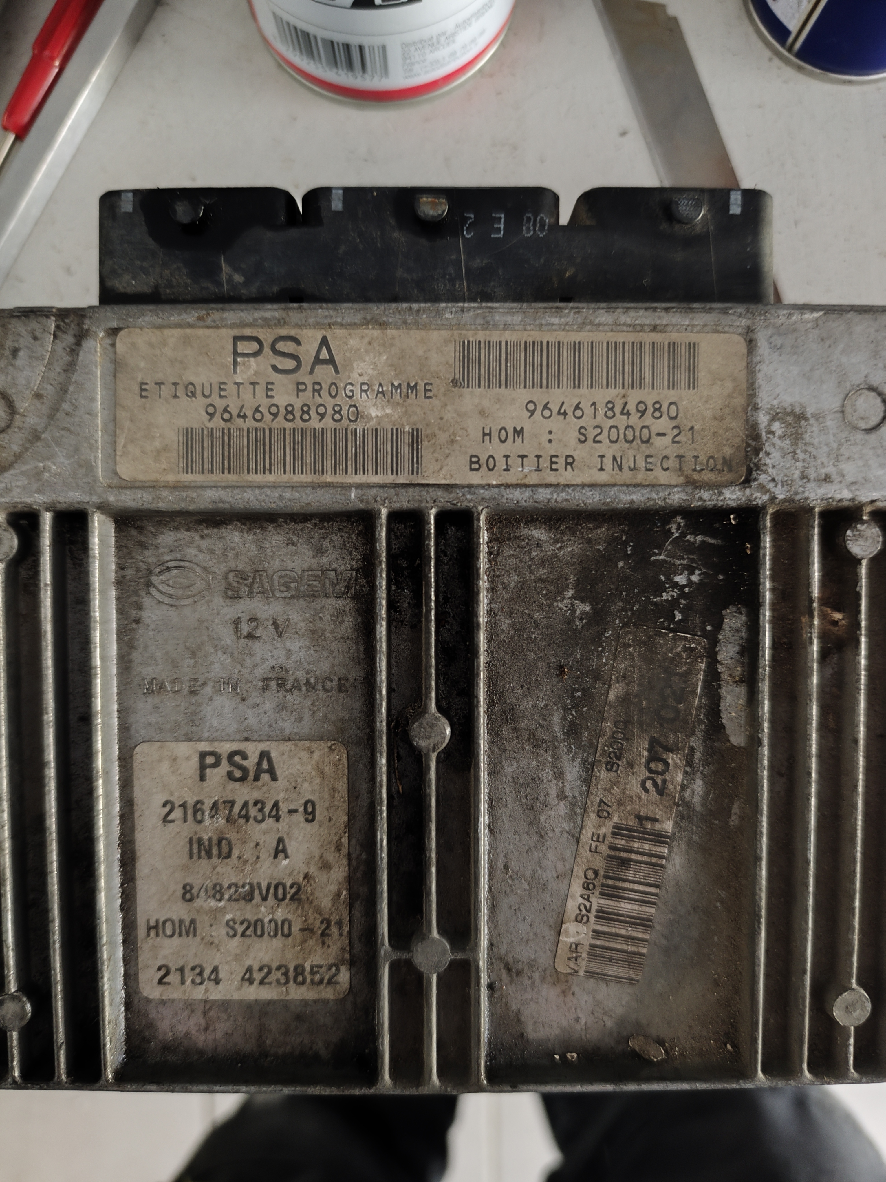 sagem s2000 immo off