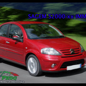 Réparation Antidémarrage Sagem S2000 (immo Off)