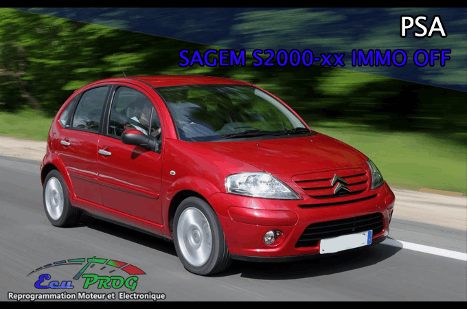 Réparation Antidémarrage Sagem S2000 (immo Off)