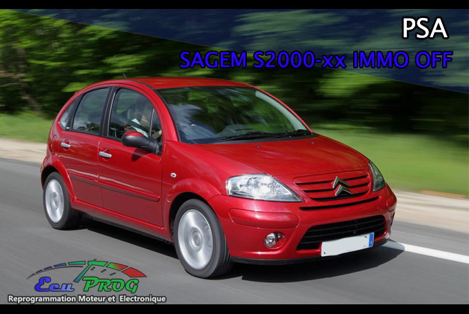 Réparation Antidémarrage Sagem S2000 (immo Off)