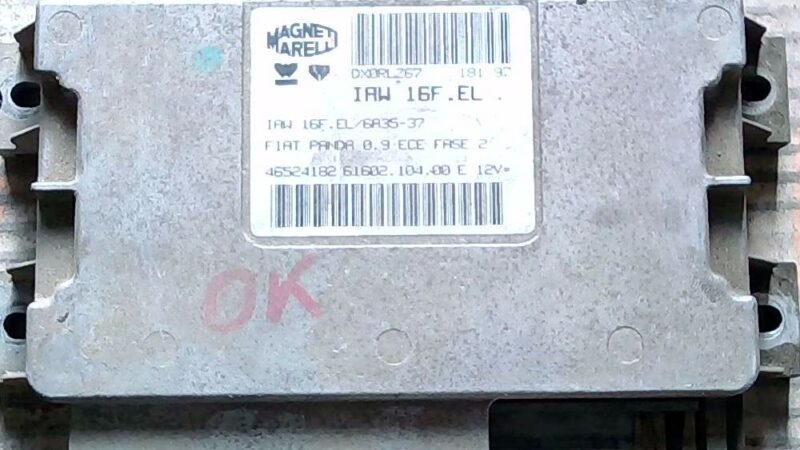 Panda 0.9L Désactivation Antidémarrage (IMMO OFF) IAW 16F.EL