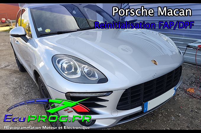 Réinitialisation FAP Porsche Macan