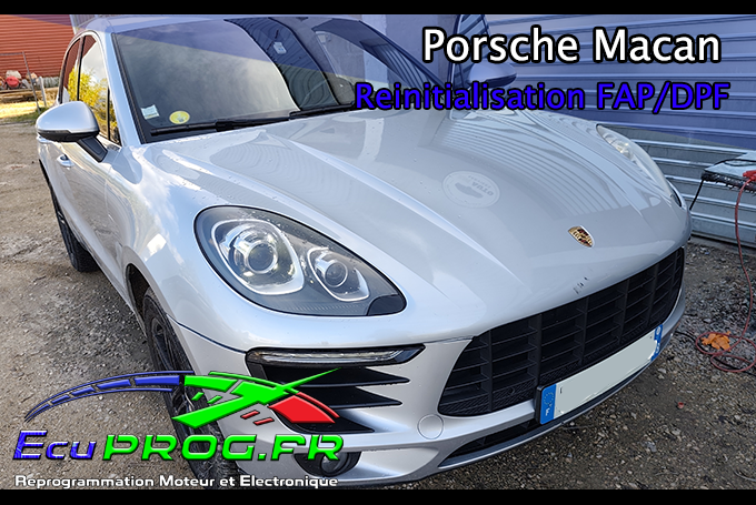 Réinitialisation FAP Porsche Macan