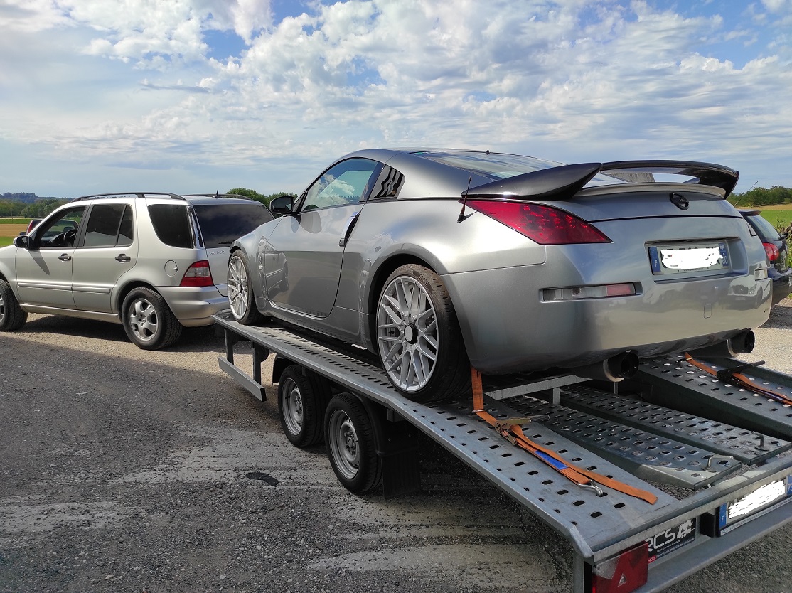 Location Remorque Porte-voiture 2700Kg